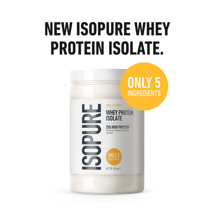 Whey Protein Isolate Vanilla 450g by ISOPURE