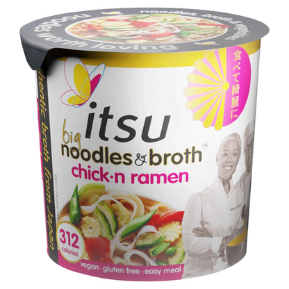 Big Chickn Ramen Instant Noodles & Broth by itsu