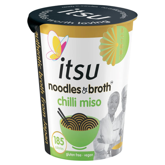Chilli Miso Instant Noodles & Broth Pot by itsu