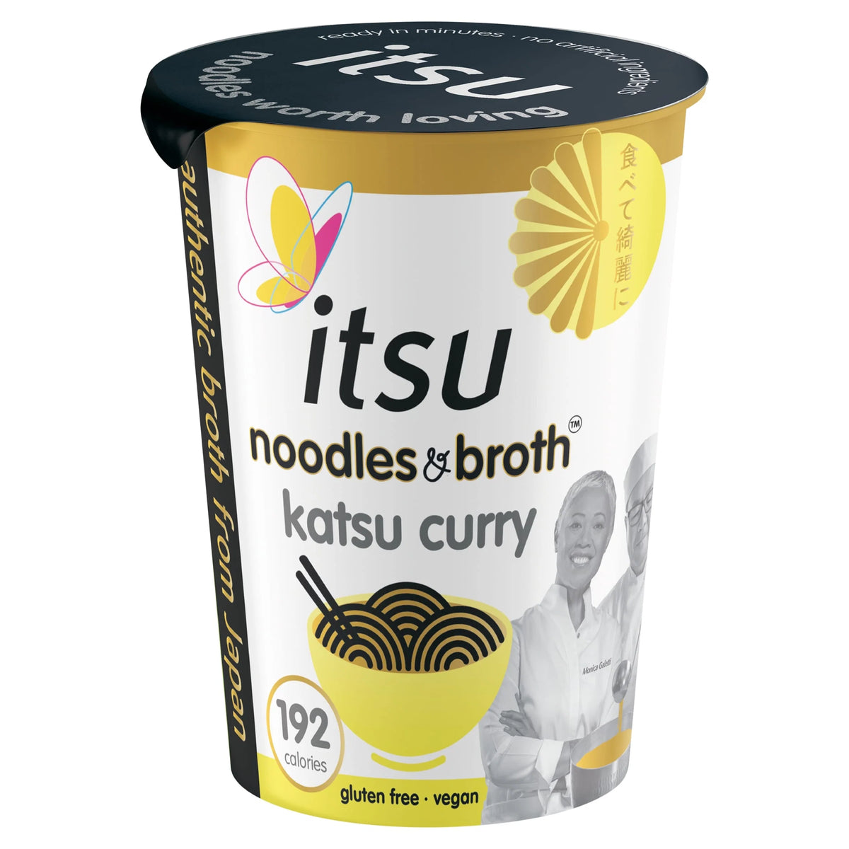 Katsu Curry Instant Noodles & Broth Pot by itsu