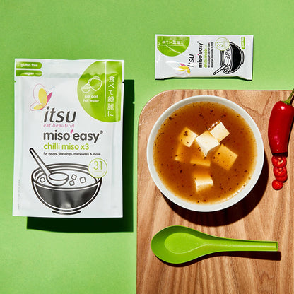 Miso'easy Chilli Miso 3x20g by itsu