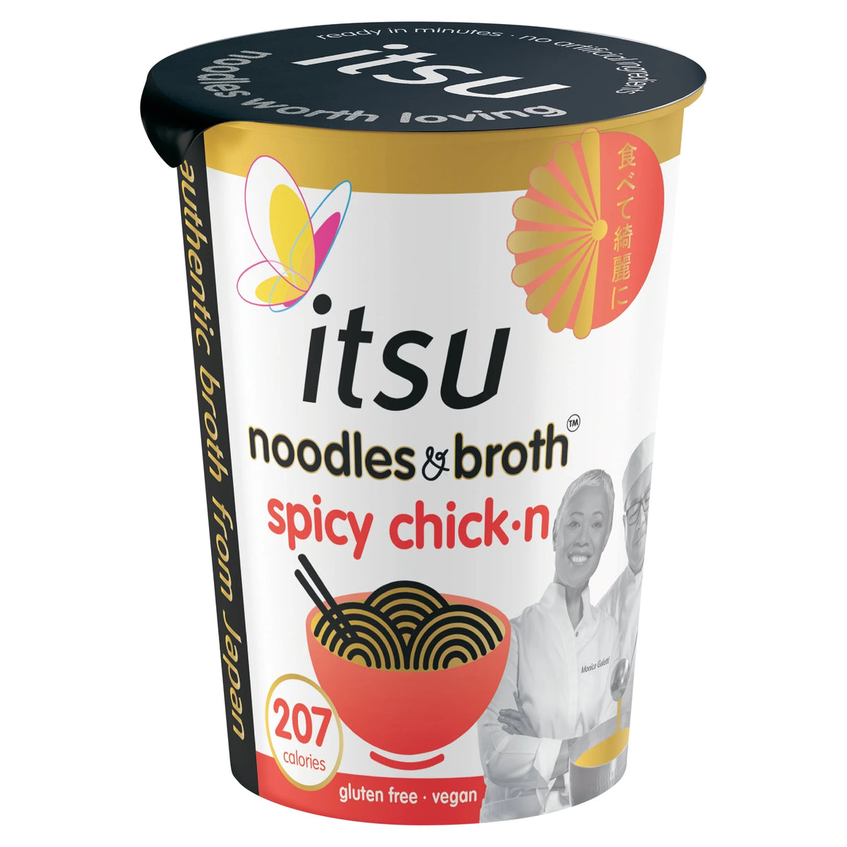 Spicy Chickn Instant Noodles & Broth Pot by itsu