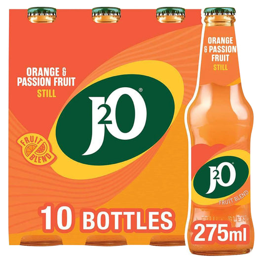 Orange & Passion Fruit 10x275ml by J2O