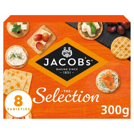 Jacob's Biscuits For Cheese 8 Variety Cracker by McVitie's