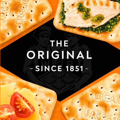 Cream Cracker Multipack 8 Snack Packs 185g by JACOB'S