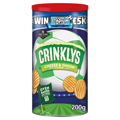 Jacob's Crinklys Cheese & Onion Flavour by JACOBS