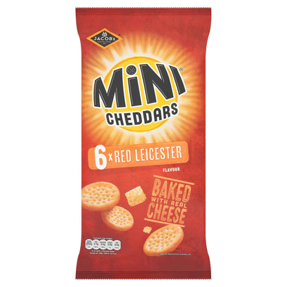 Mini Cheddars Multipack Snacks - Red by JACOB'S