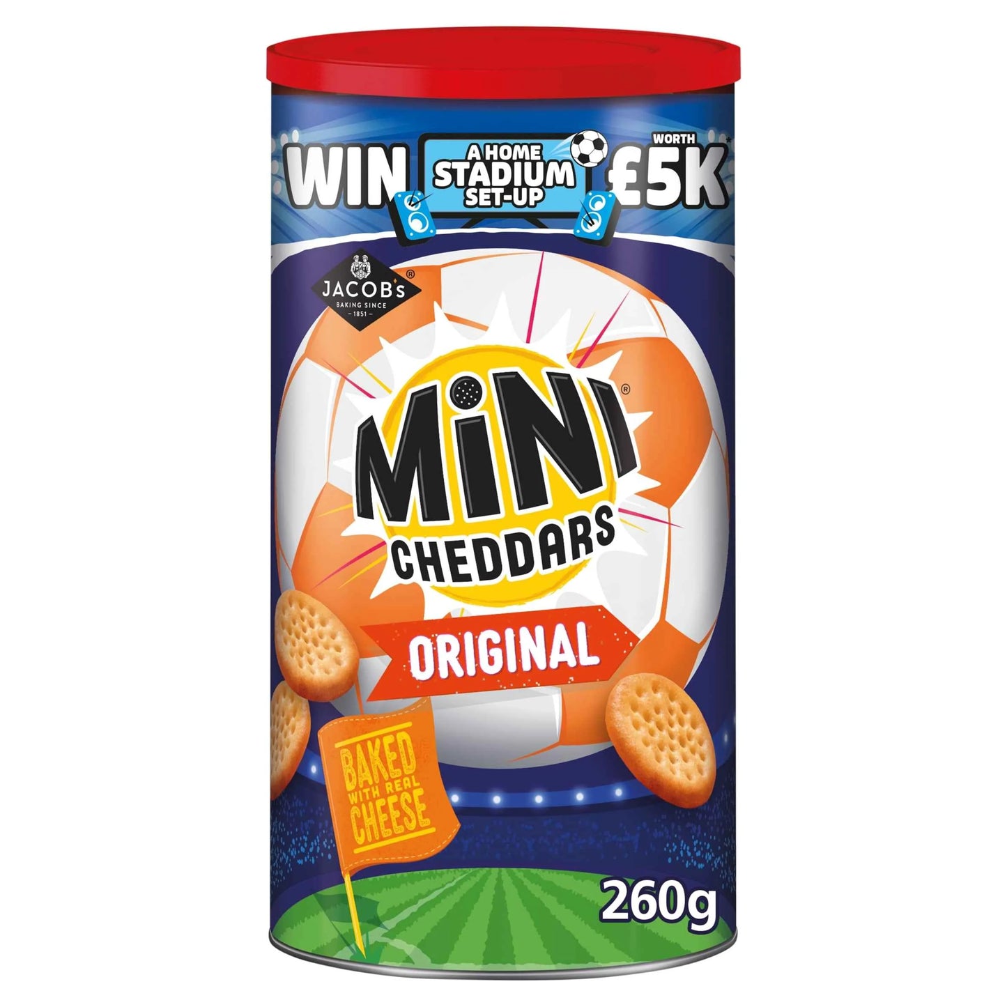 Mini Cheddars Original 260g by JACOB'S