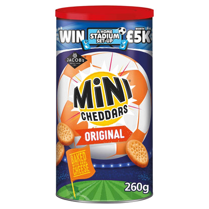 Mini Cheddars Original 260g by JACOB'S