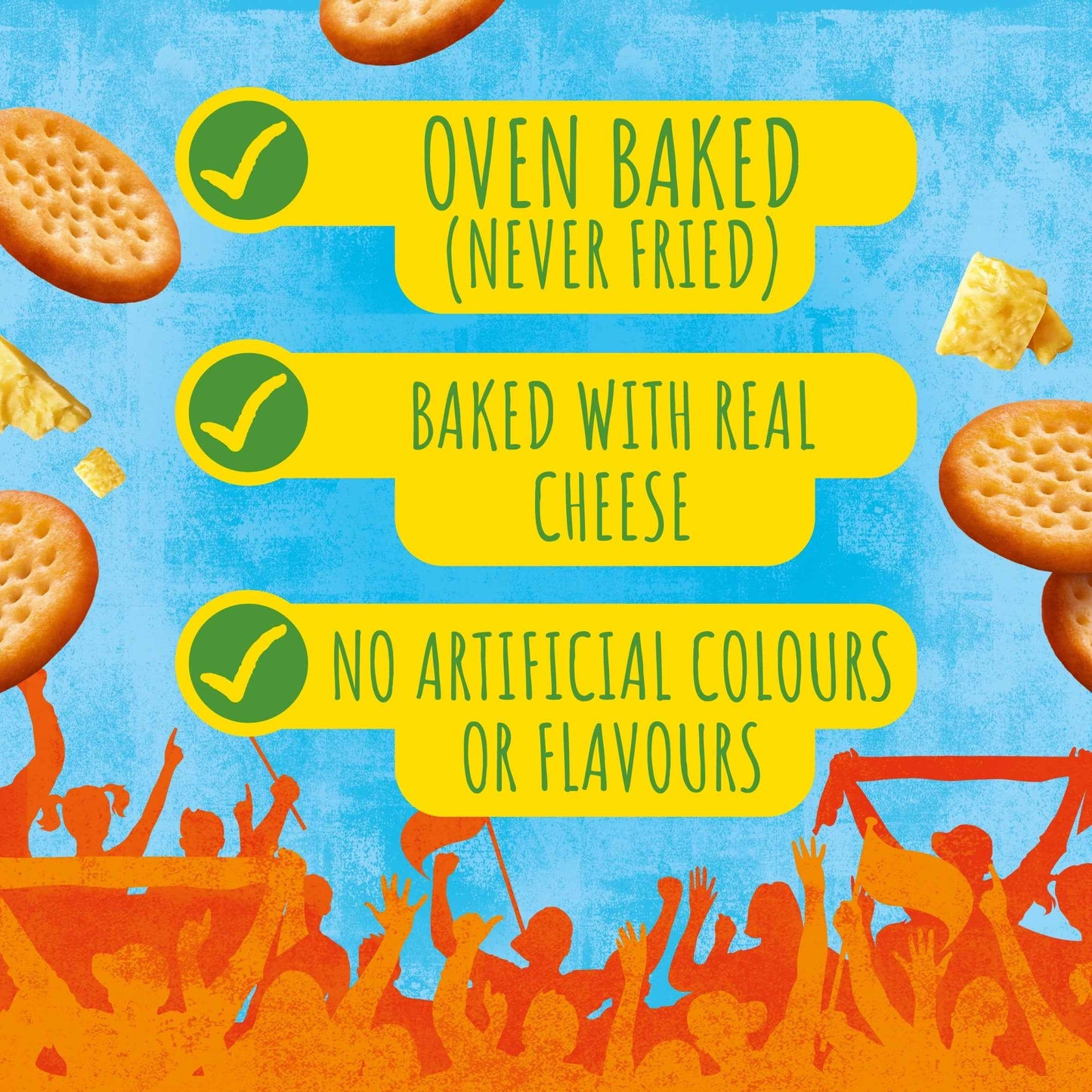 Mini Cheddars Original 260g by JACOB'S