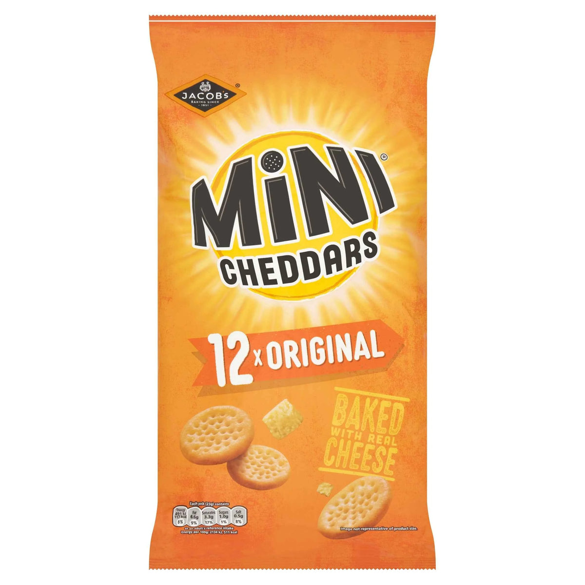 Mini Cheddars Original Multipack by JACOB'S