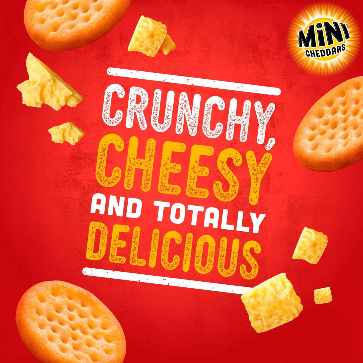 Mini Cheddars Red Leicester Multipack by JACOB'S