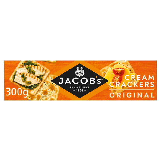 Original Cream Crackers 300g by JACOB'S