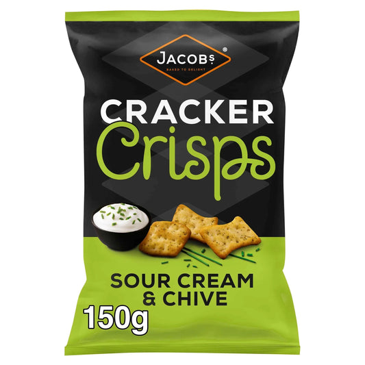 Jacobs Cracker Sour Cream & Chive 150 G by JACOB'S