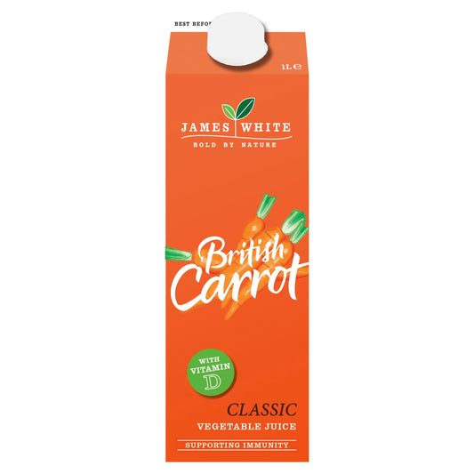 British Carrot Juice 1 Litre by JAMES WHITE