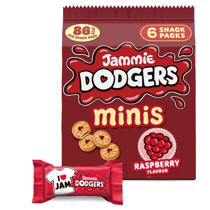 Minis 6 X 20g by Jammie DODGER