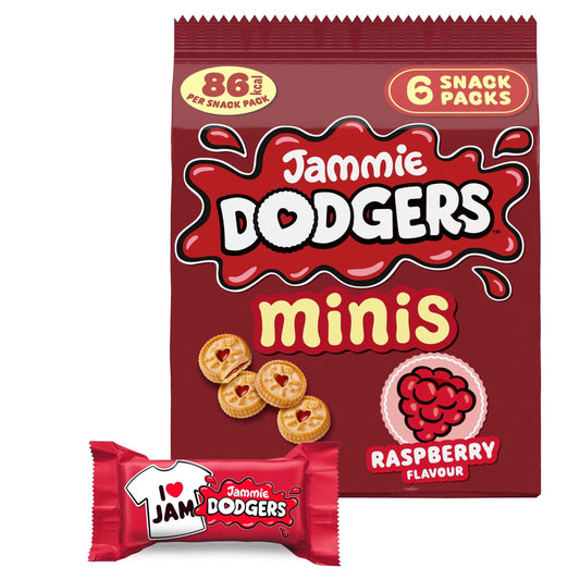 Minis 6 X 20g by Jammie DODGER