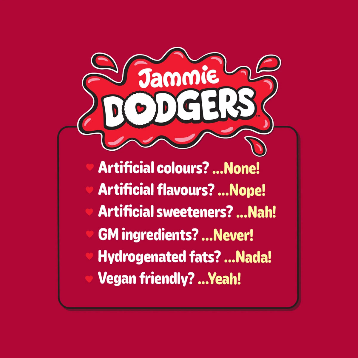 Minis 6 X 20g by Jammie DODGER