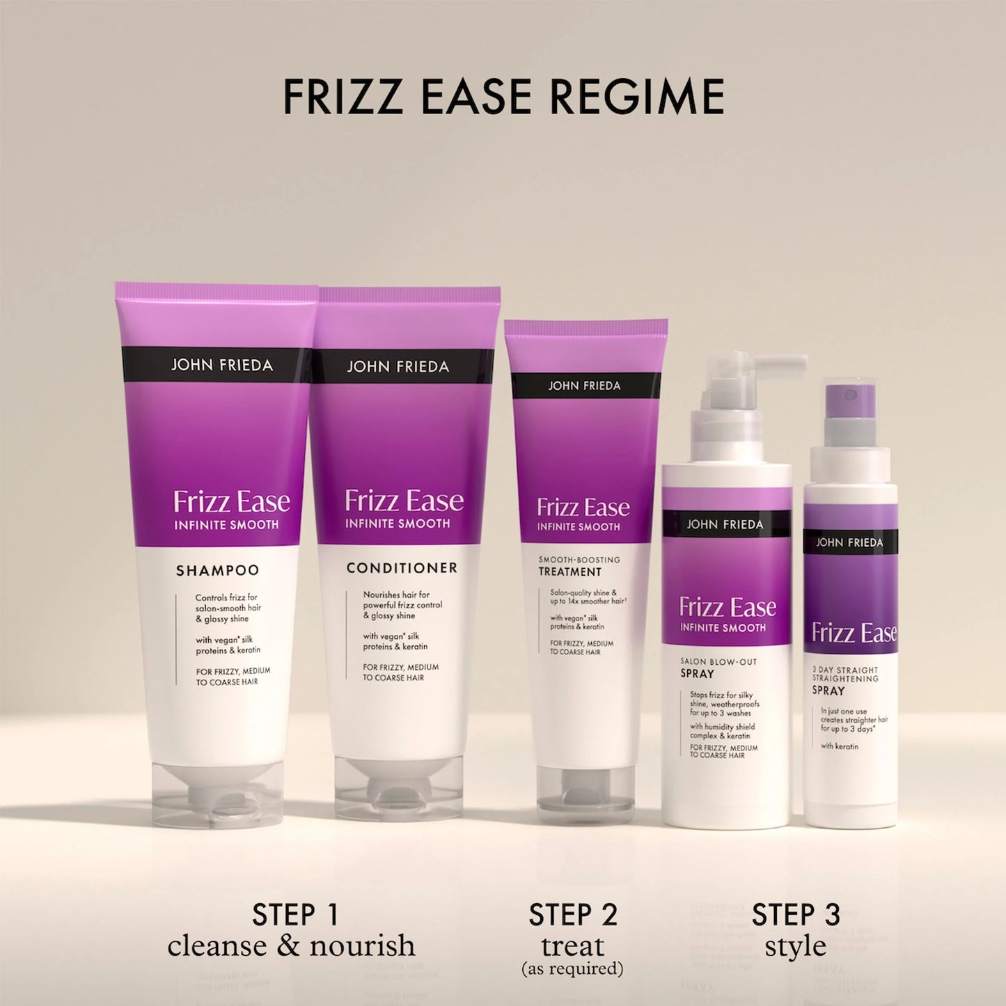 Frizz Ease 3 Day Straight by JOHN FRIEDA