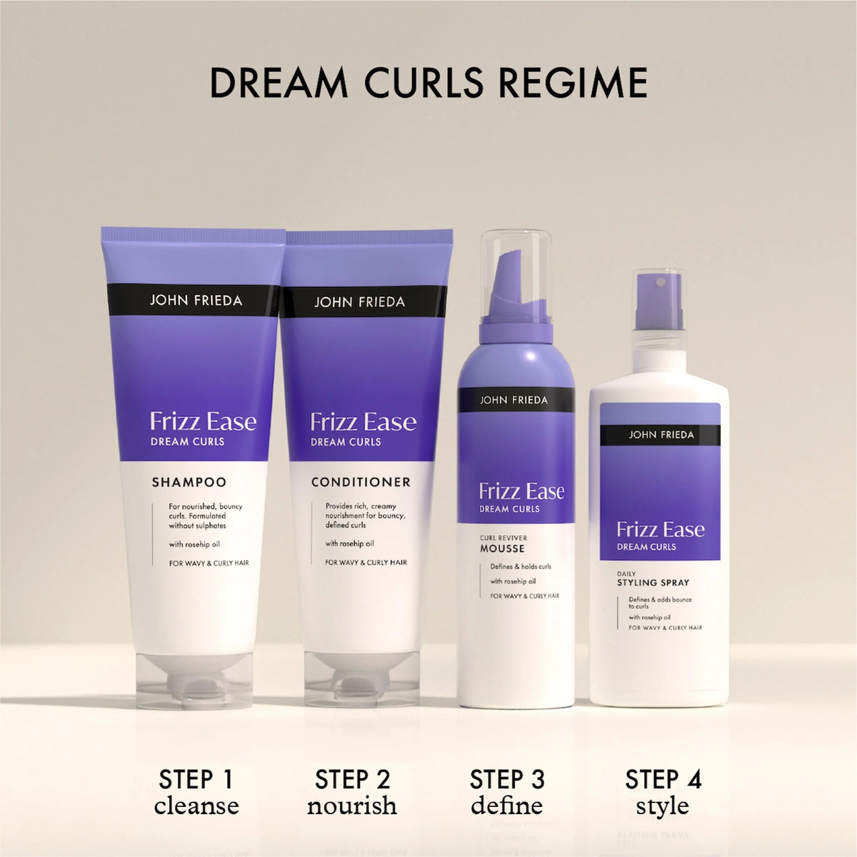 Frizz Ease Dream Curls Styling by JOHN FRIEDA