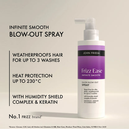 Frizz Ease Infinite Smooth Blow by JOHN FRIEDA