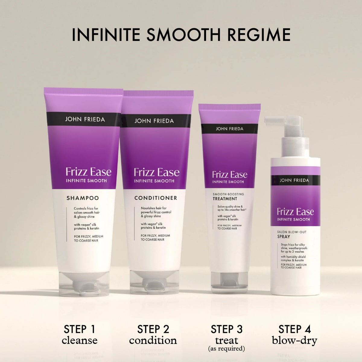 Frizz Ease Infinite Smooth Blow by JOHN FRIEDA