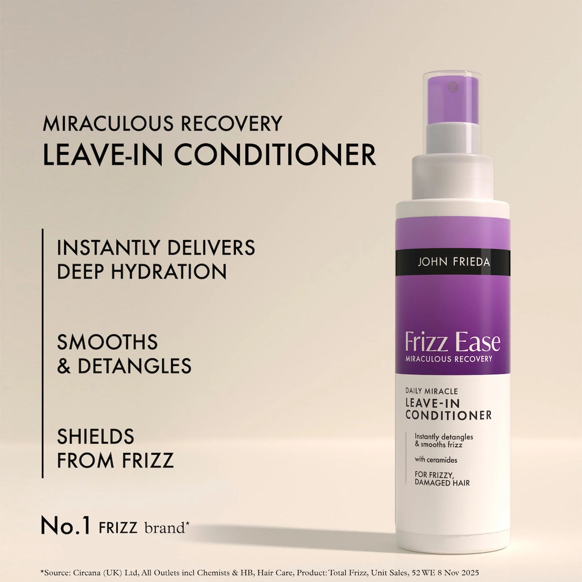 Frizz Ease Miraculous Recovery by JOHN FRIEDA