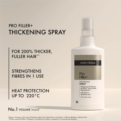 Profiller+ Thickening Spray 150ml by JOHN FRIEDA