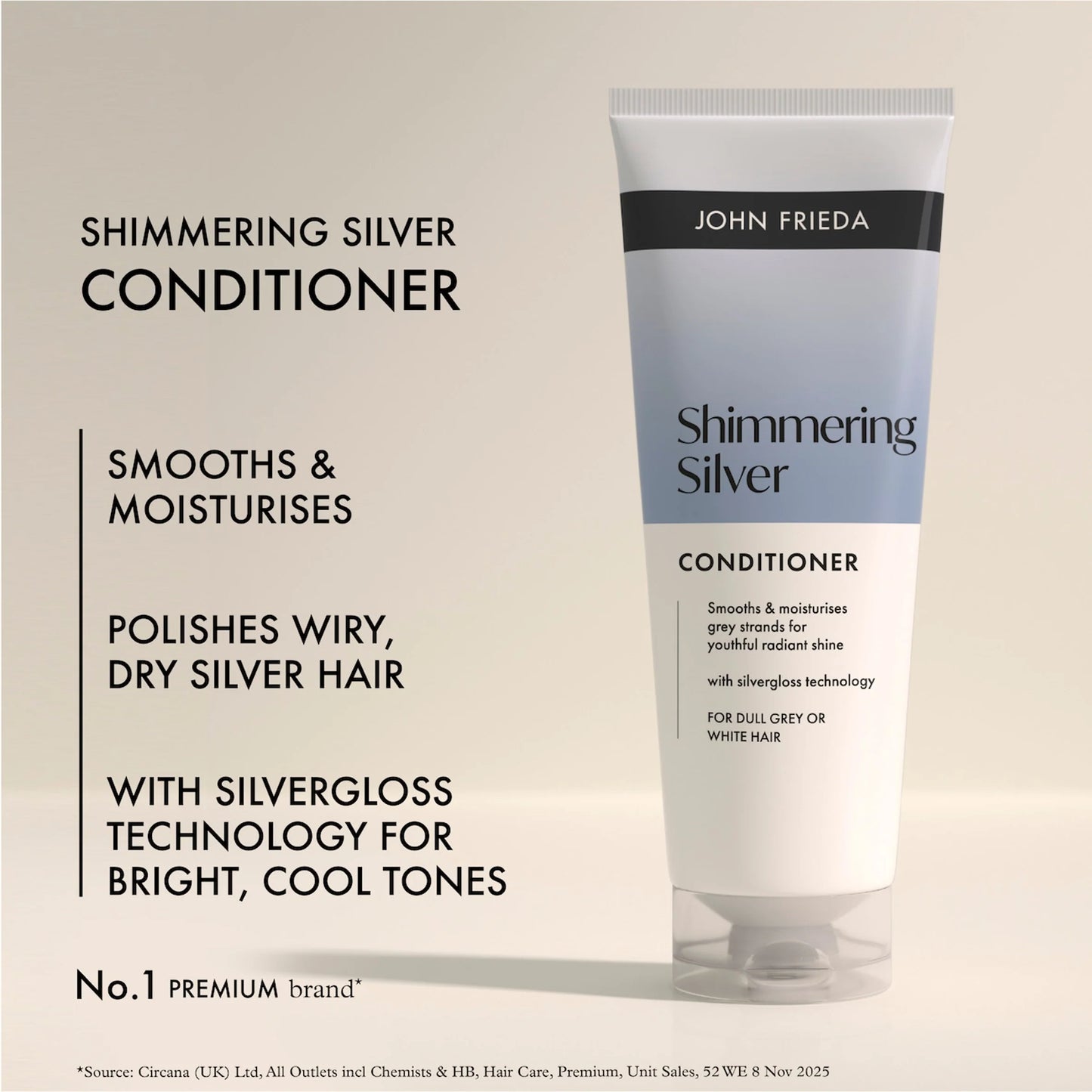 Shimmering Silver Conditioner by JOHN FRIEDA