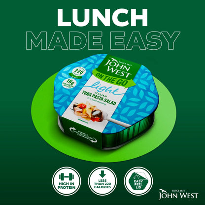Light Italian Tuna Pasta Salad 220g by JOHN WEST