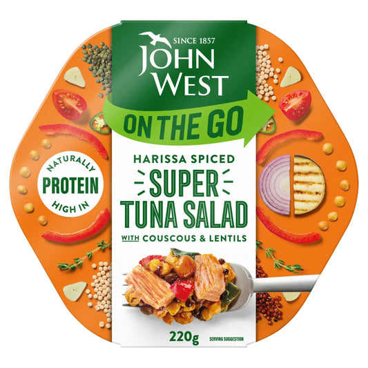 On The Go Harissa Spiced Super Tuna by JOHN WEST