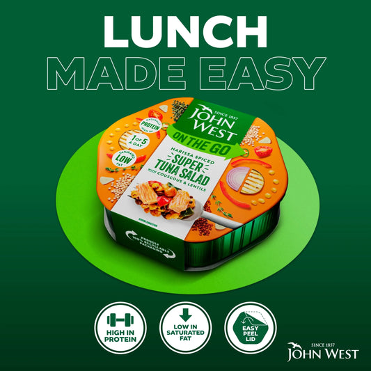 On The Go Harissa Spiced Super Tuna by JOHN WEST