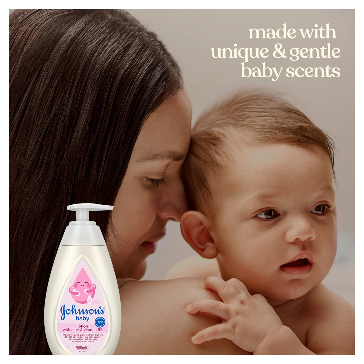 Johnson's Baby Lotion With Aloe & Vitamin B5 by Johnson’s at The British Vault