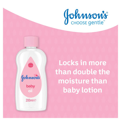 Johnson's Baby Oil 200 Ml Moisturising Baby by Johnson’s