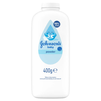 Johnson's Baby Powder Natural Cornstarch 400g by Johnson’s