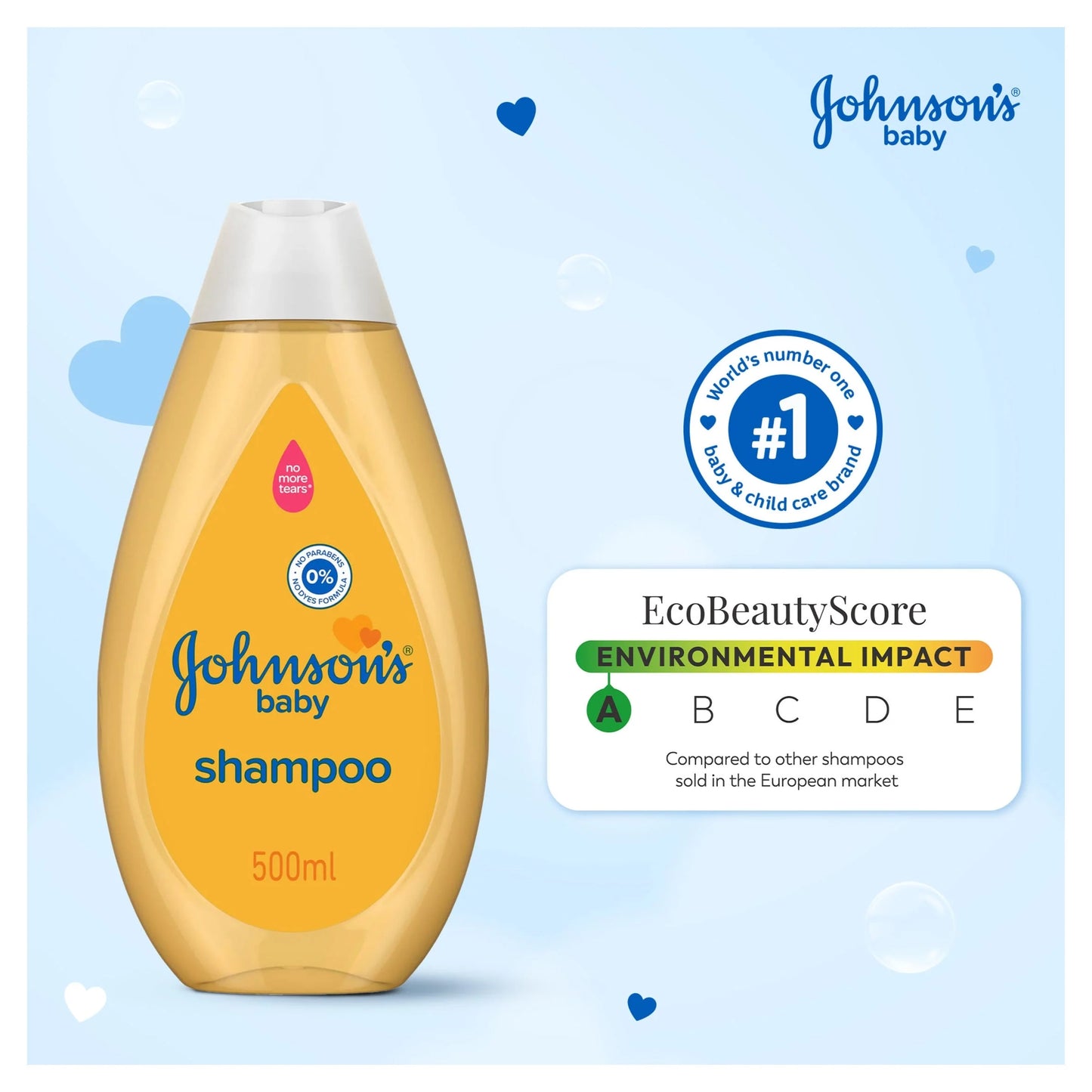 Johnson's Baby Shampoo Without Dyes Sulphates by Johnson’s