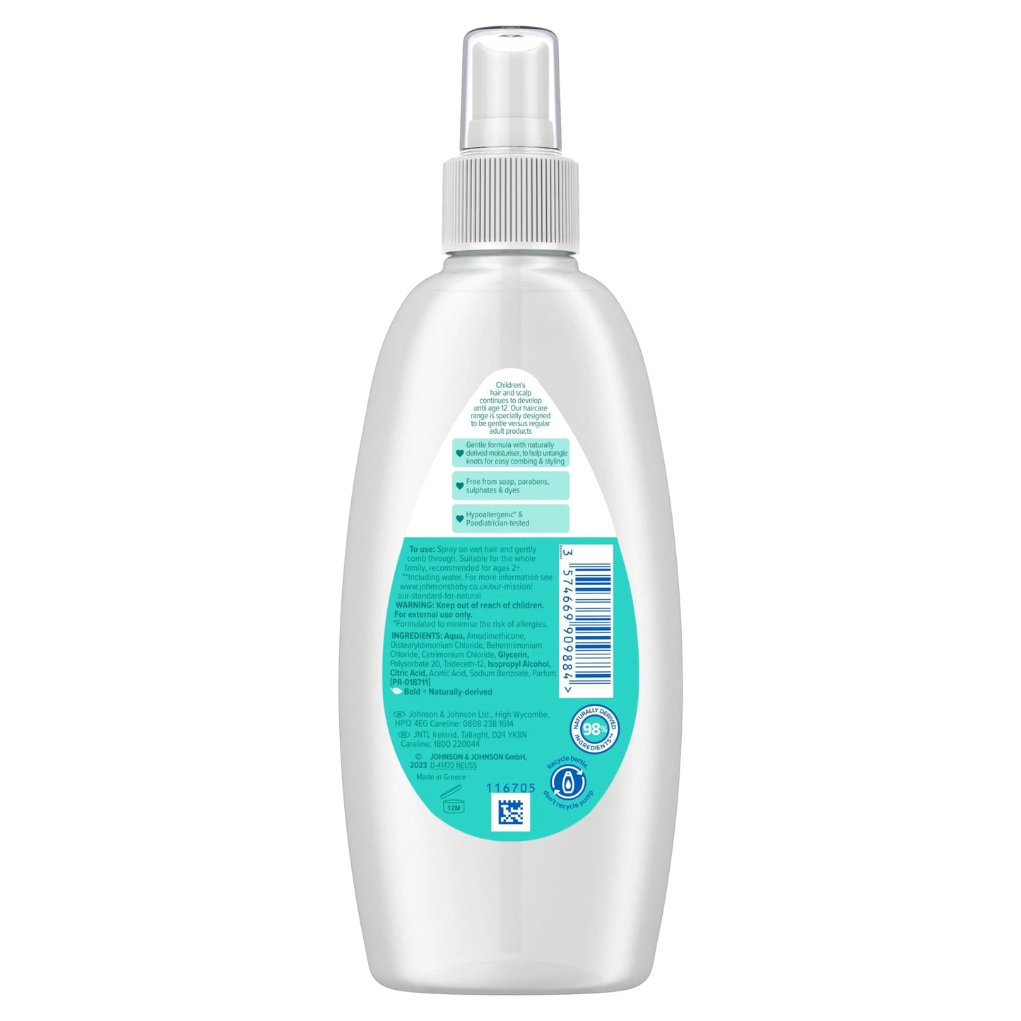 Johnson's No More Tangles Kids Conditioner by Johnson’s