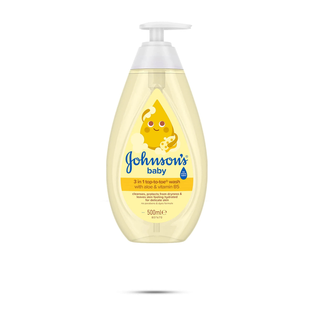 Johnson's Top-to-toe Wash 500ml by Johnson’s