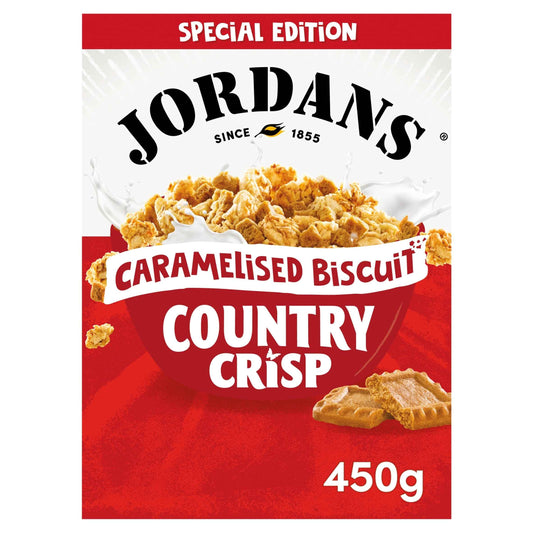 Country Crisp Caramelised Biscuit 450g by JORDANS