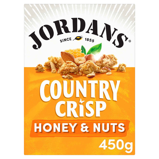 Country Crisp Honey & Nut Cereal 450g by JORDANS