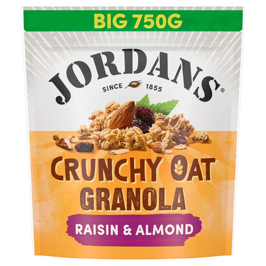 Crunchy Granola Raisin Almond 750g by JORDANS