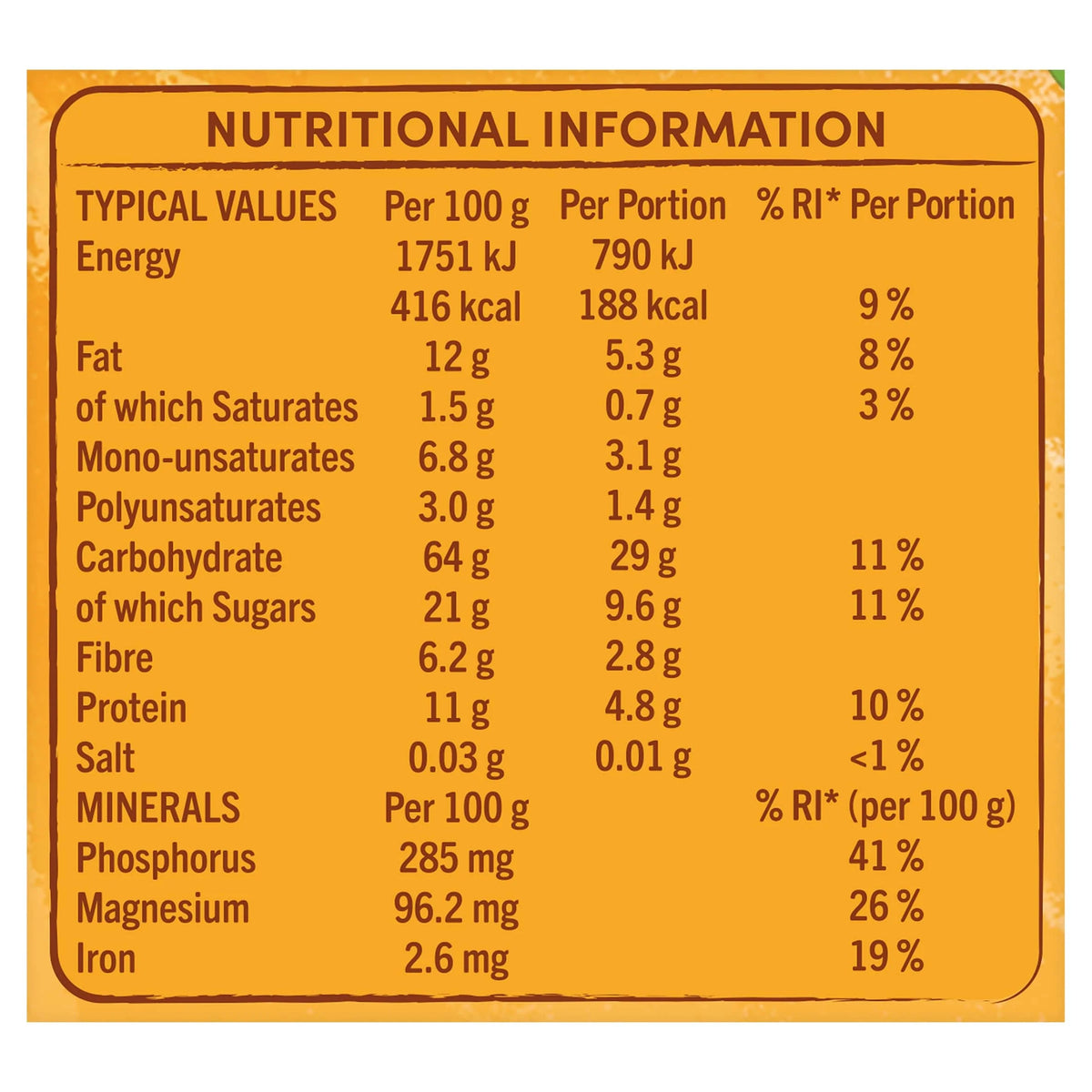 Crunchy Granola Raisin Almond 750g by JORDANS