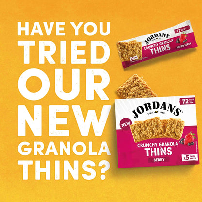 Granola Thins Mixed Berry Oat Cereal by JORDANS