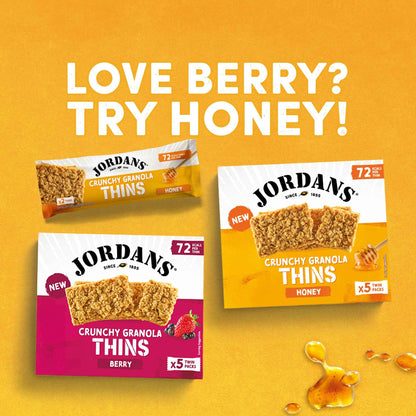 Granola Thins Mixed Berry Oat Cereal by JORDANS