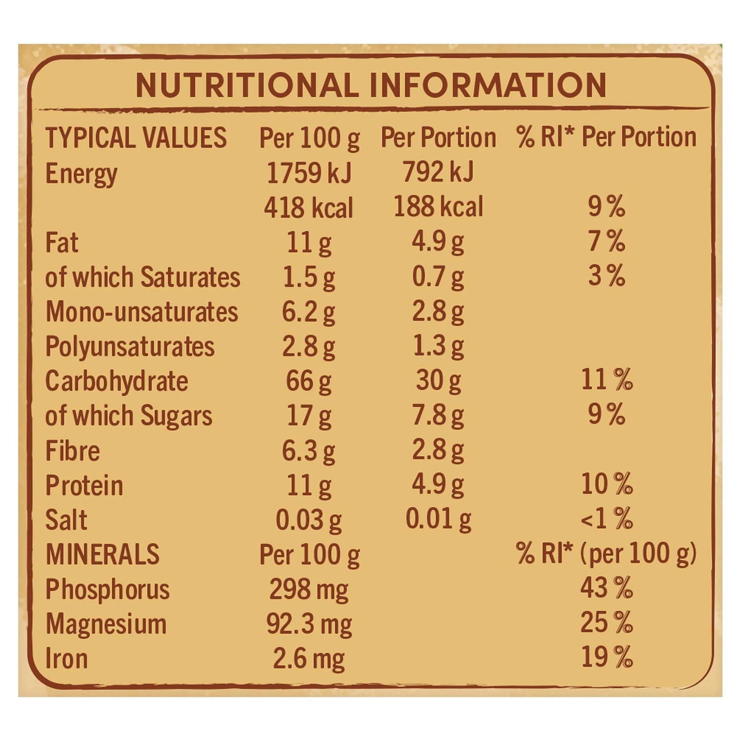Simply Granola 750g by JORDANS