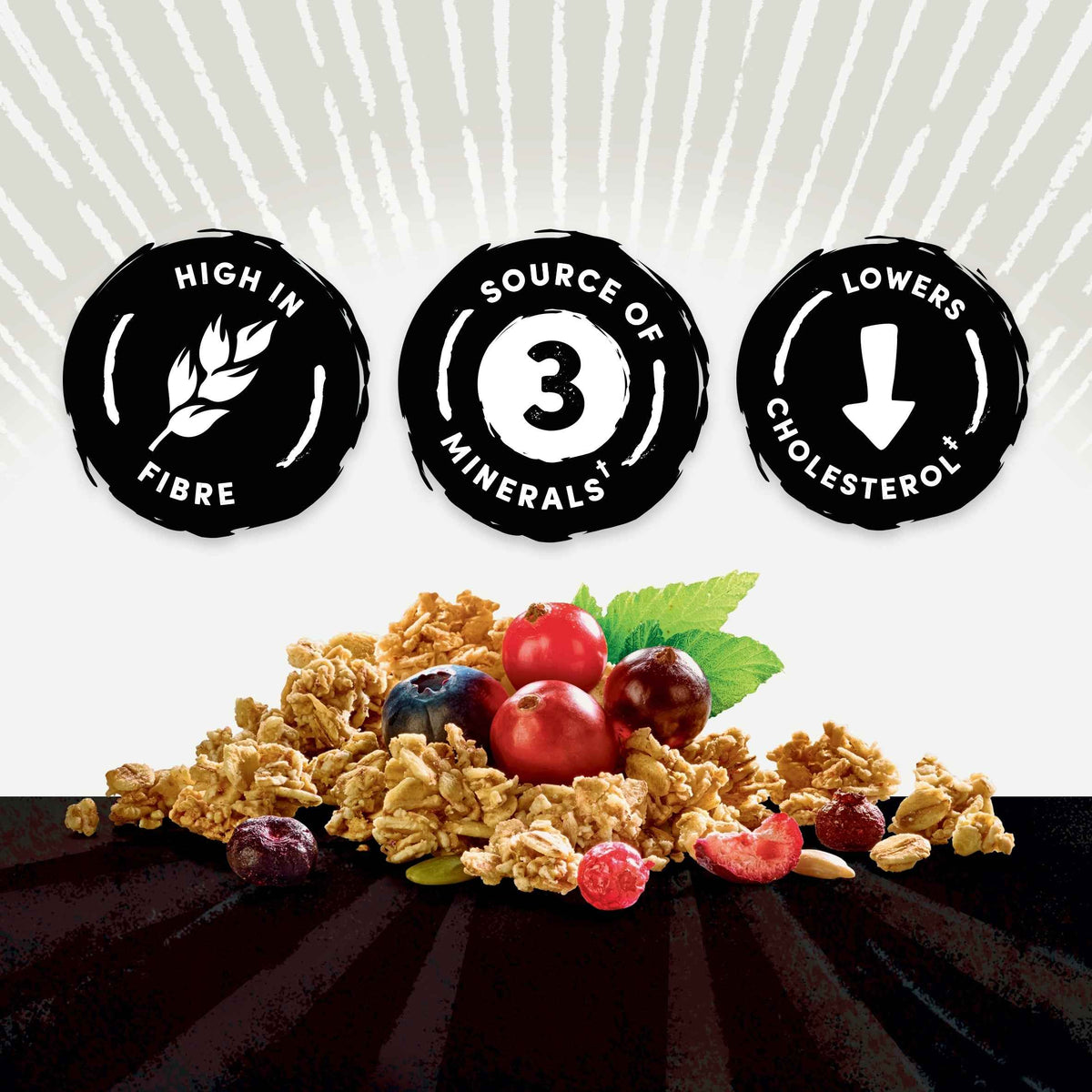Super Berry Granola 500g by JORDANS
