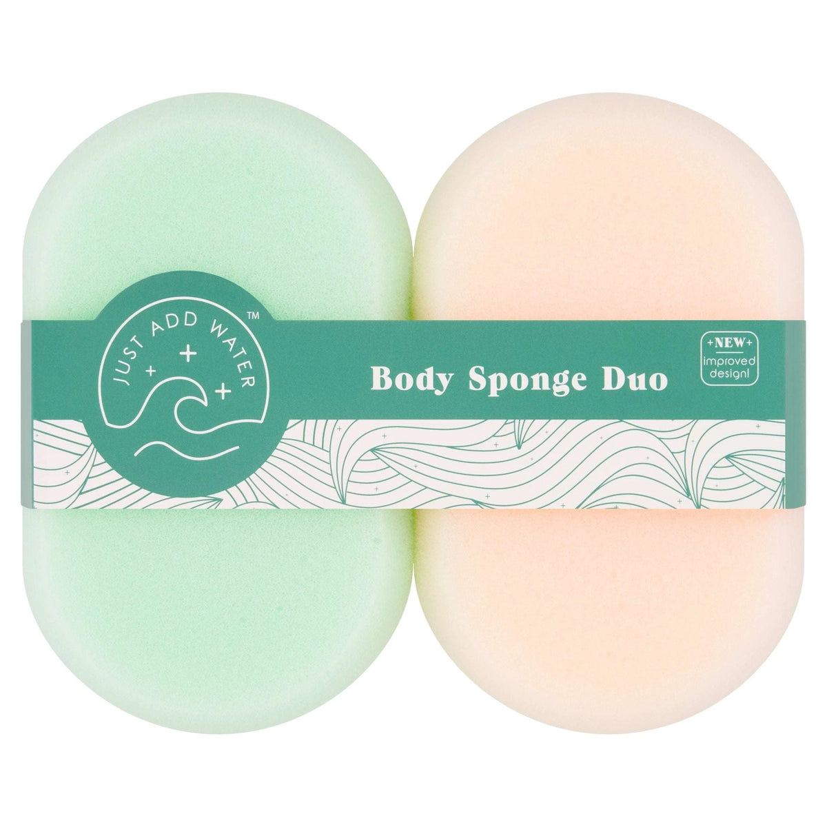 Body Sponge Duo by JUST ADD WATER