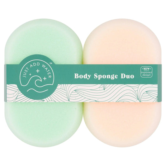 Body Sponge Duo by JUST ADD WATER
