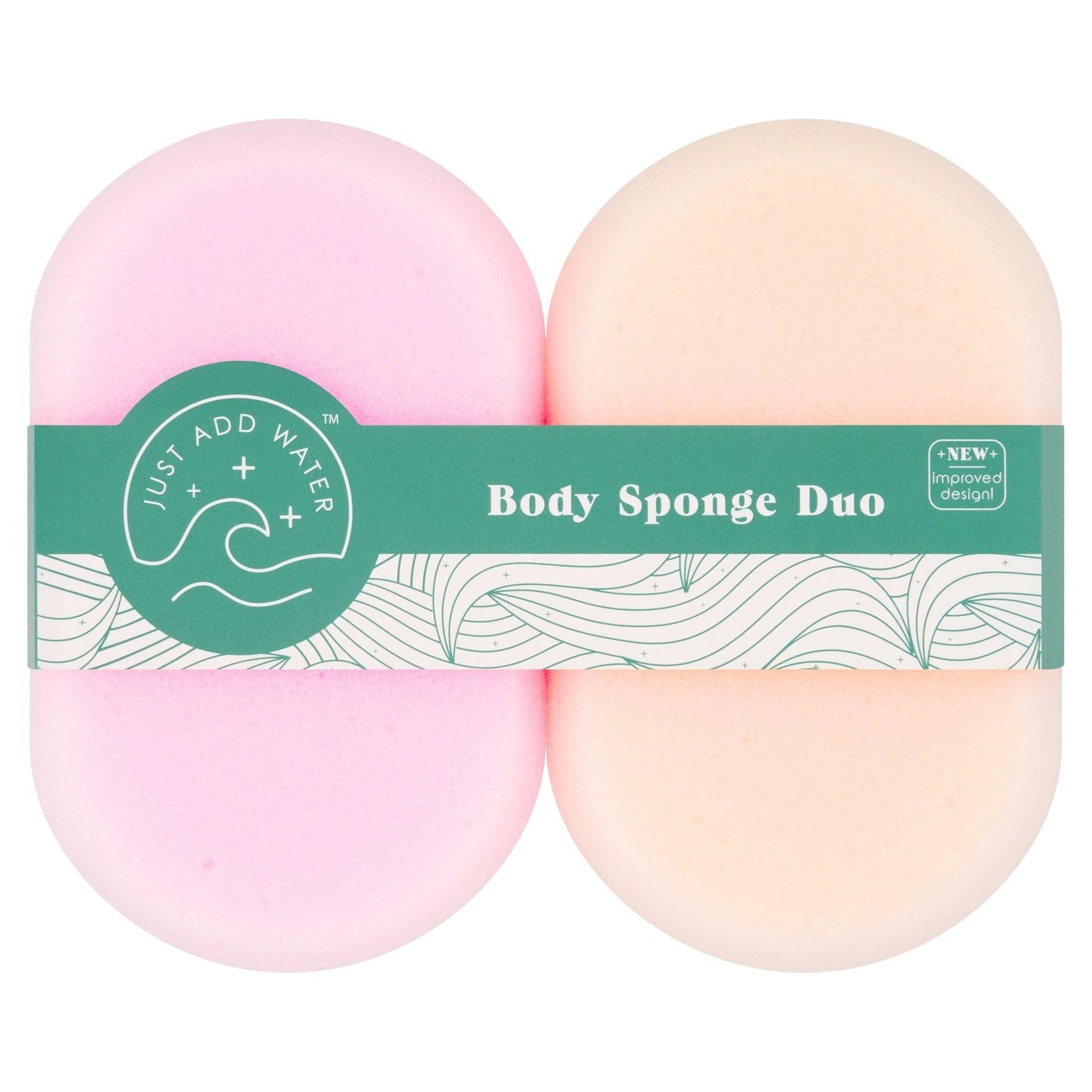 Body Sponge Duo by JUST ADD WATER