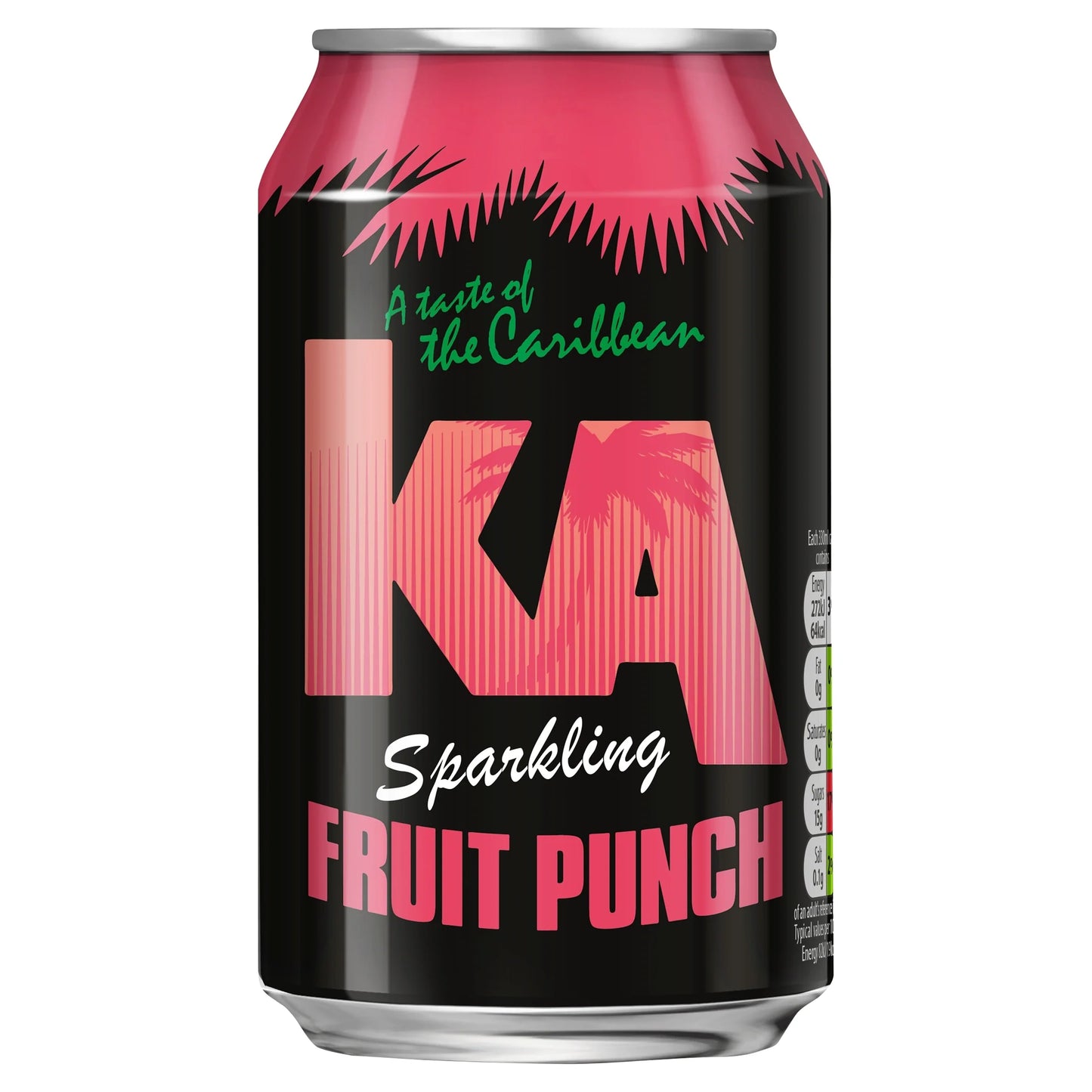 Ka Sparkling Fruit Punch 330ml Can by K.A.